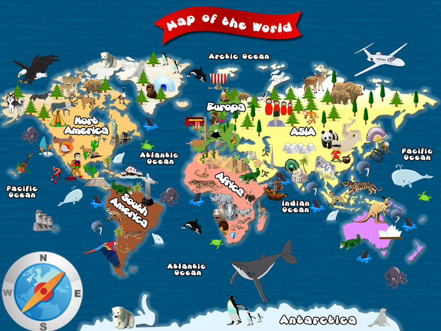 It this part of the country. World Map for Kids. Map of the World for Kids in English. Countries on the Map for Kids. Материки на английском.